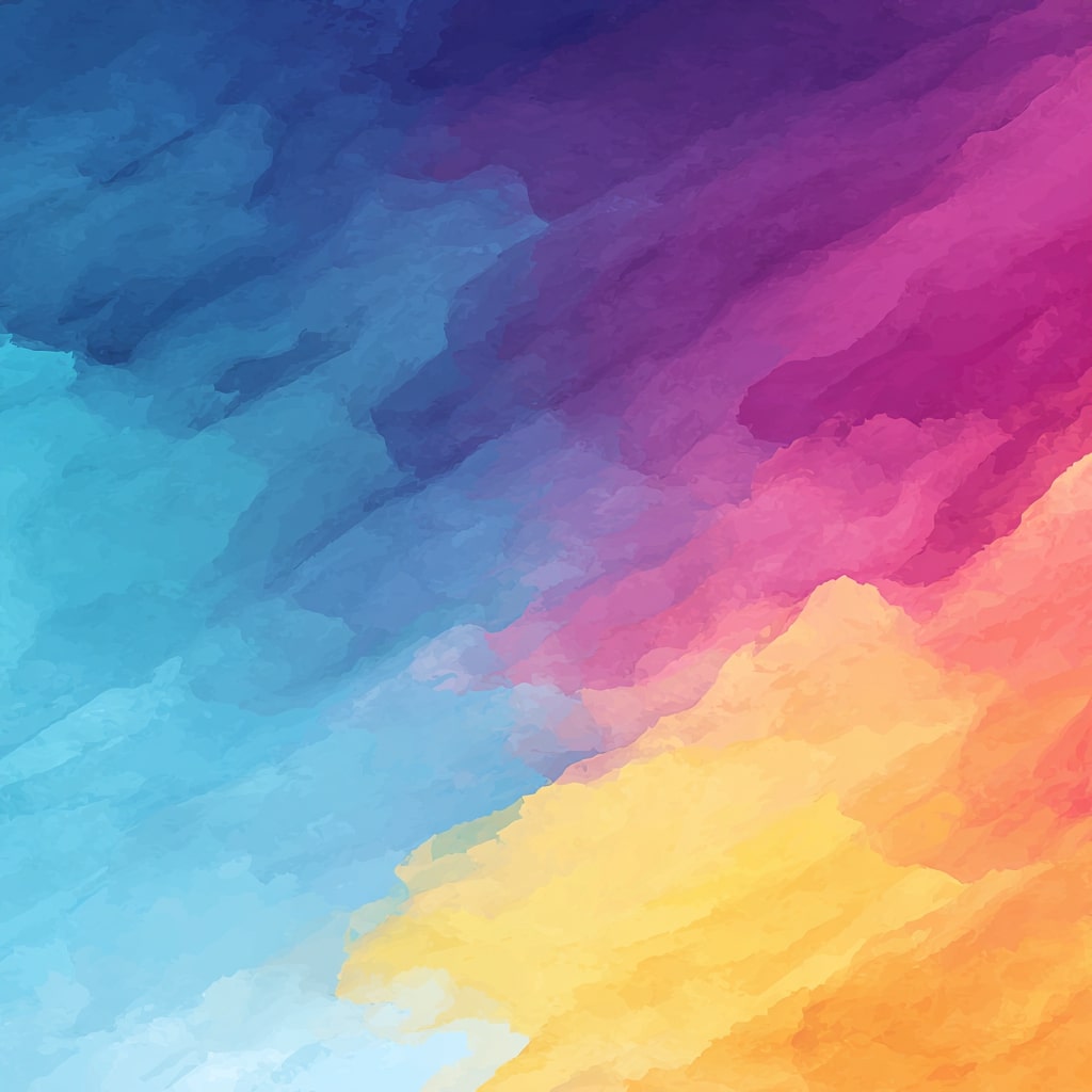 Electric CMYK gradients representing Kroma's build toward adoption pillar